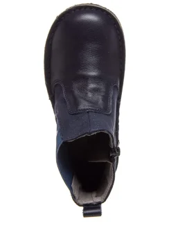 kmins Stiefeletten·Chelsea Boots^Leder-Chelsea-Boots in Dunkelblau