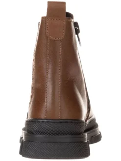 lamino Stiefeletten·Chelsea Boots^Leder-Chelsea-Boots in Hellbraun