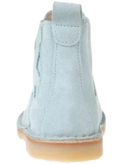Leder-Chelsea-Boots in Hellblau><noscript><img width=