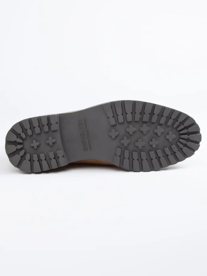 Leder-Chelsea-Boots in Hellbraun>PAUL VESTERBRO Online
