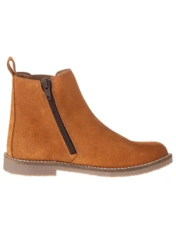 Leder-Chelsea-Boots in Hellbraun>lamino Online