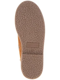 Leder-Chelsea-Boots in Hellbraun><noscript><img width=