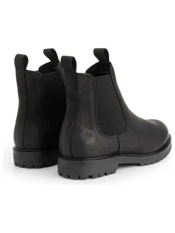 TRAVELIN' Stiefeletten^Leder-Chelsea-Boots in Schwarz