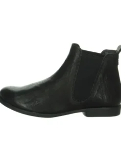 Leder-Chelsea-Boots in Schwarz>Think! Discount