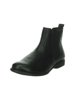 Leder-Chelsea-Boots in Schwarz>Think! Discount