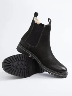 PAUL VESTERBRO Stiefel & Boots^Leder-Chelsea-Boots in Schwarz