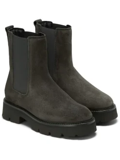 Leder-Chelsea-Boots in Schwarz>Marc O'Polo Shoes Best