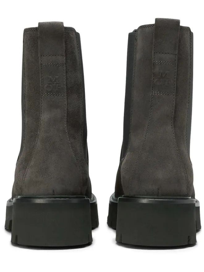 Leder-Chelsea-Boots in Schwarz>Marc O'Polo Shoes Best