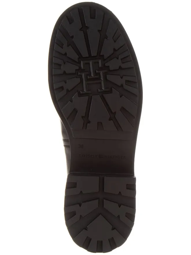 Leder-Chelsea-Boots in Schwarz>Tommy Hilfiger Shoes Outlet