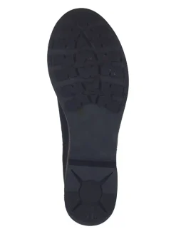 Leder-Chelsea-Boots in Schwarz><noscript><img width=