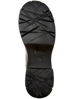 Leder-Chelsea-Boots in Schwarz><noscript><img width=