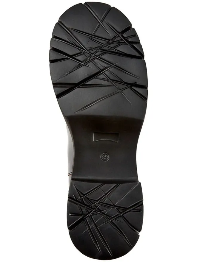 Leder-Chelsea-Boots in Schwarz>Camper Discount