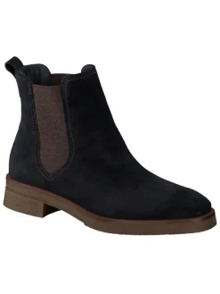 Paul Green Stiefeletten^Leder-Chelsea-Boots in Schwarz
