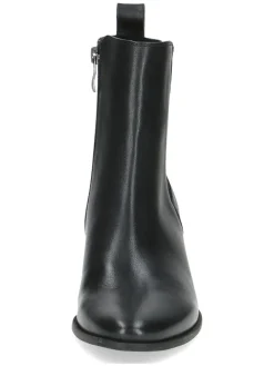 Leder-Chelsea-Boots in Schwarz><noscript><img width=