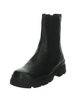 Think! Stiefeletten^Leder-Chelsea-Boots in Schwarz