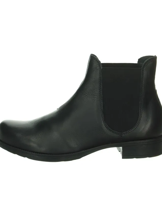 Think! Stiefeletten^Leder-Chelsea-Boots in Schwarz