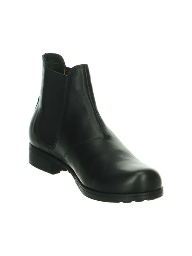 Think! Stiefeletten^Leder-Chelsea-Boots in Schwarz