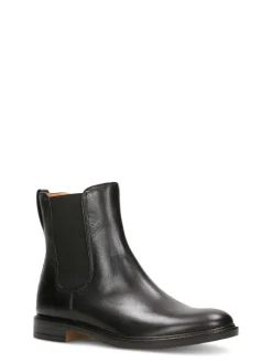 Leder-Chelsea-Boots in Schwarz>Gino Rossi New