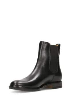 Leder-Chelsea-Boots in Schwarz>Gino Rossi New