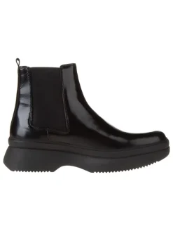 Calvin Klein Stiefel & Boots^Leder-Chelsea-Boots in Schwarz