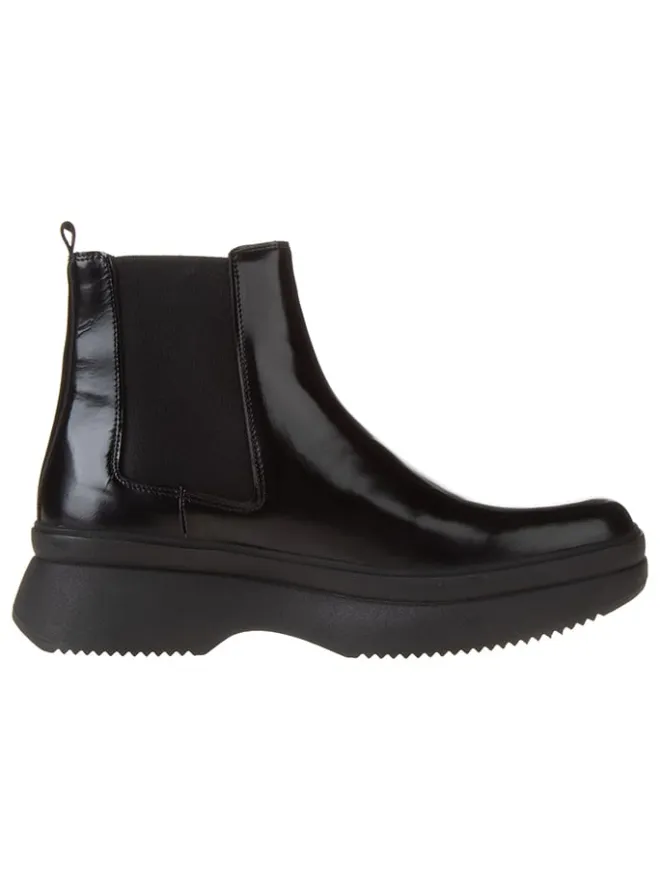 Calvin Klein Stiefel & Boots^Leder-Chelsea-Boots in Schwarz