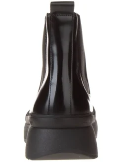 Calvin Klein Stiefel & Boots^Leder-Chelsea-Boots in Schwarz