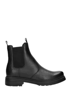 Leder-Chelsea-Boots in Schwarz>Wojas Hot