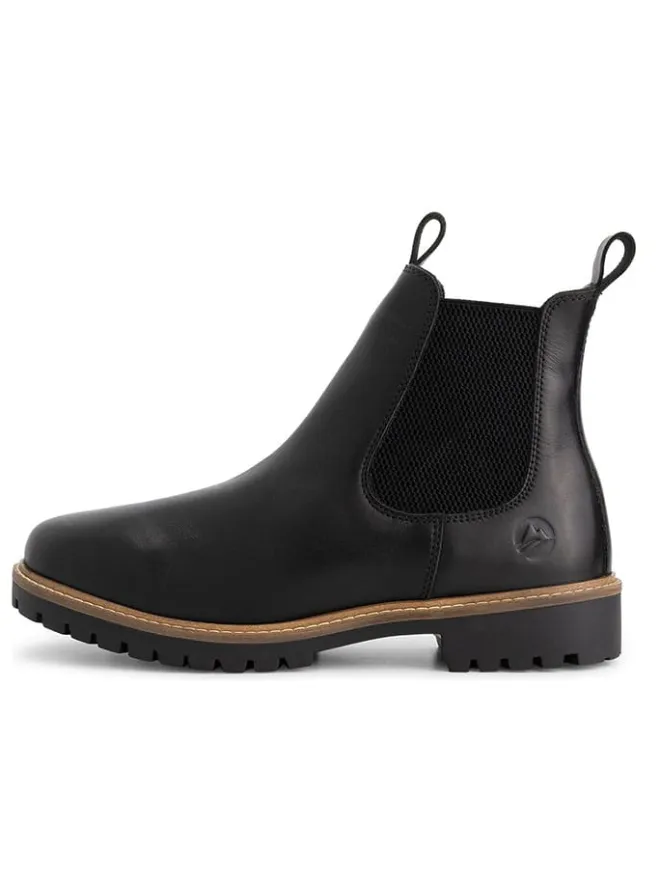 TRAVELIN' Stiefel & Boots^Leder-Chelsea-Boots in Schwarz
