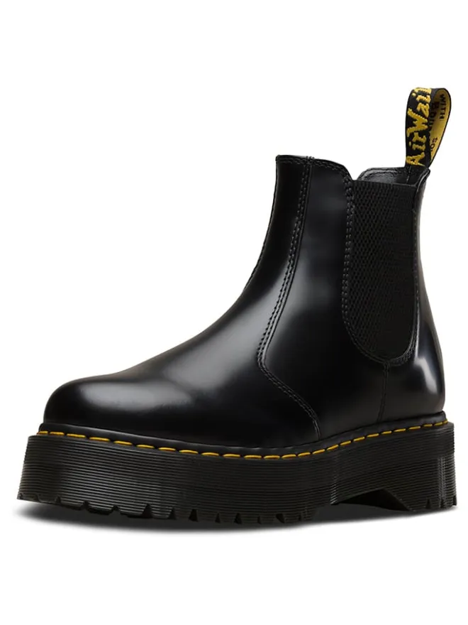 Leder-Chelsea-Boots in Schwarz>Dr. Martens New