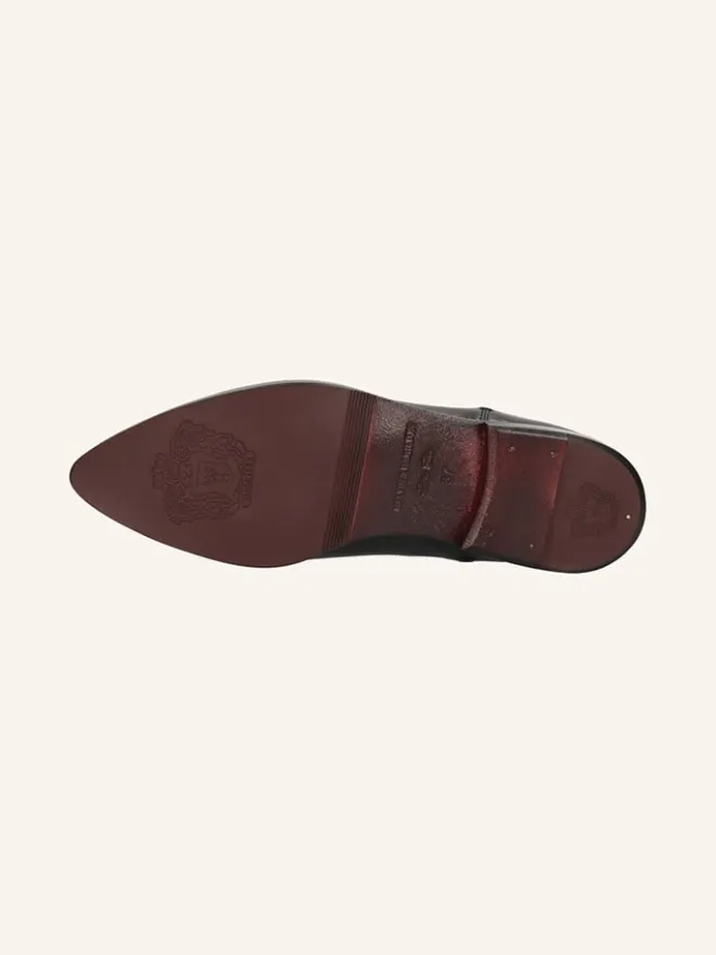 Leder-Chelsea-Boots "Jessy 1" in Schwarz>MELVIN & HAMILTON Clearance