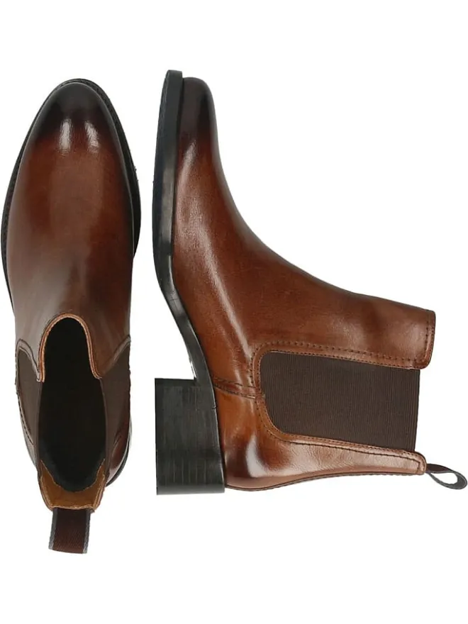 MELVIN & HAMILTON Stiefeletten^Leder-Chelsea-Boots "Kaya 1" in Braun