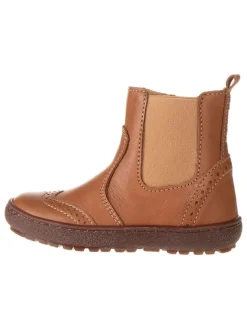 bisgaard Stiefeletten·Chelsea Boots^Leder-Chelsea-Boots "Norbert" in Hellbraun