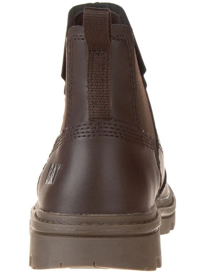 Leder-Chelsea-Boots "Practitioner" in Braun>CAT New