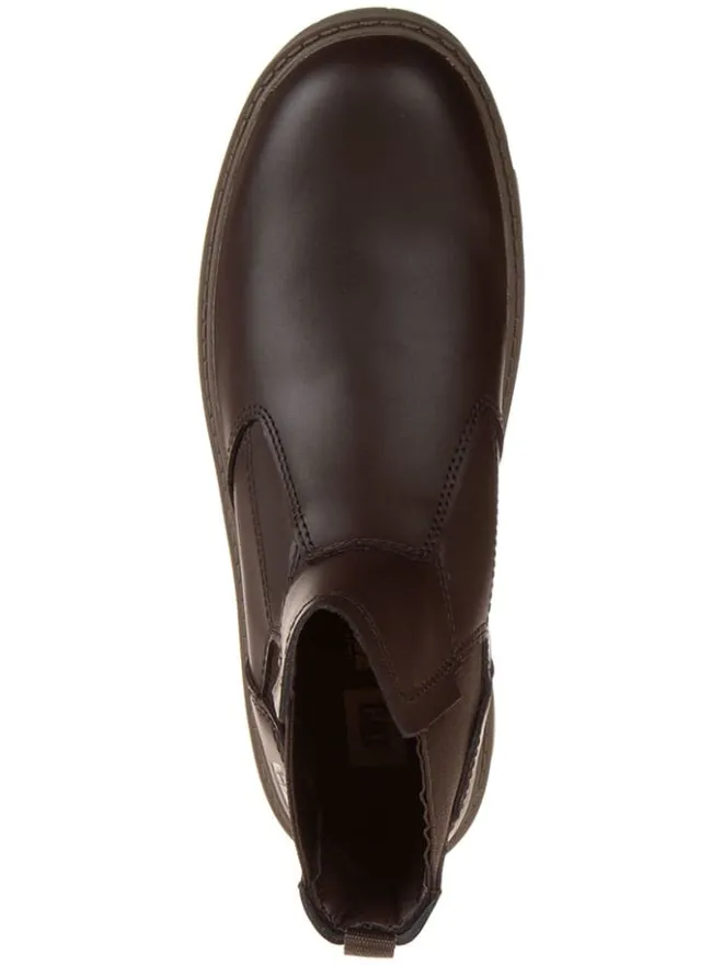 Leder-Chelsea-Boots "Practitioner" in Braun>CAT New