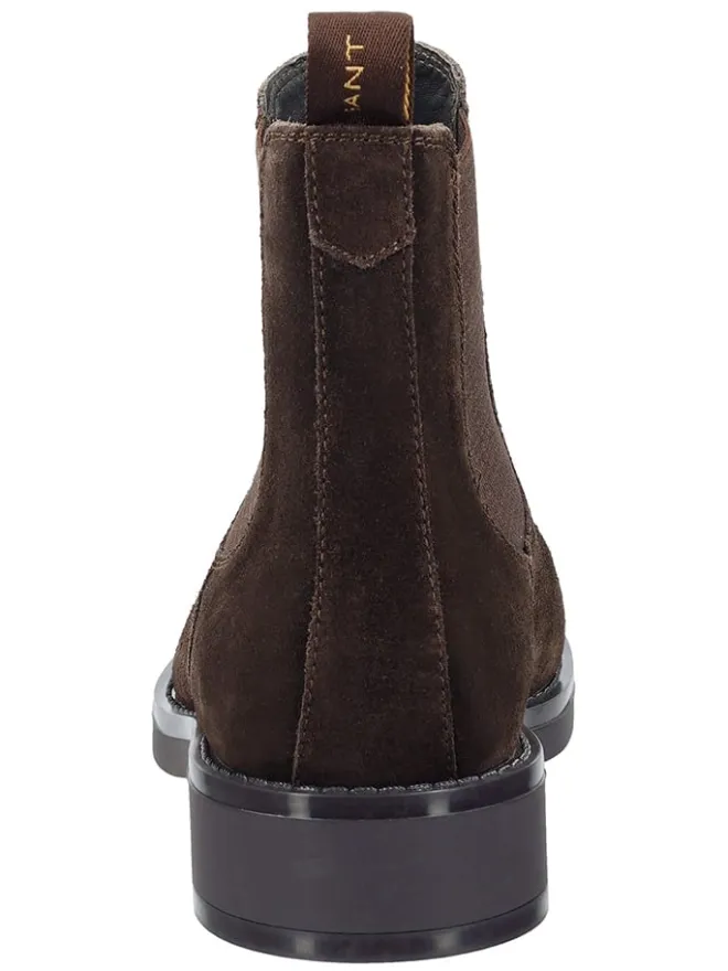 Leder-Chelsea-Boots "Prepdale" in Braun>GANT Footwear New