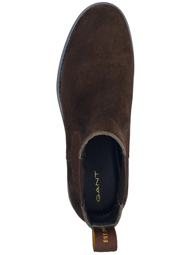 Leder-Chelsea-Boots "Prepdale" in Braun>GANT Footwear New