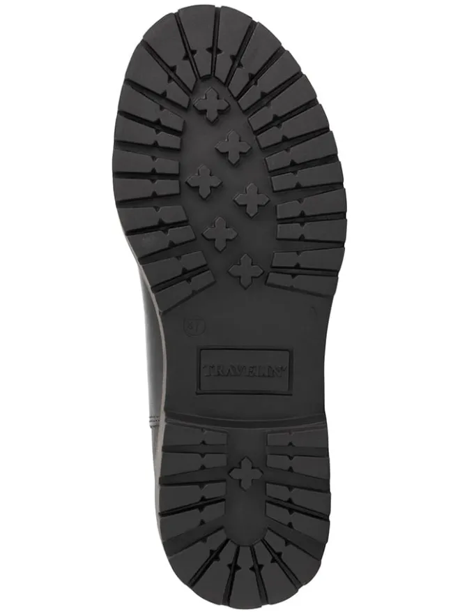 Leder-Chelsea-Boots "Rosseland" in Schwarz>TRAVELIN' Discount