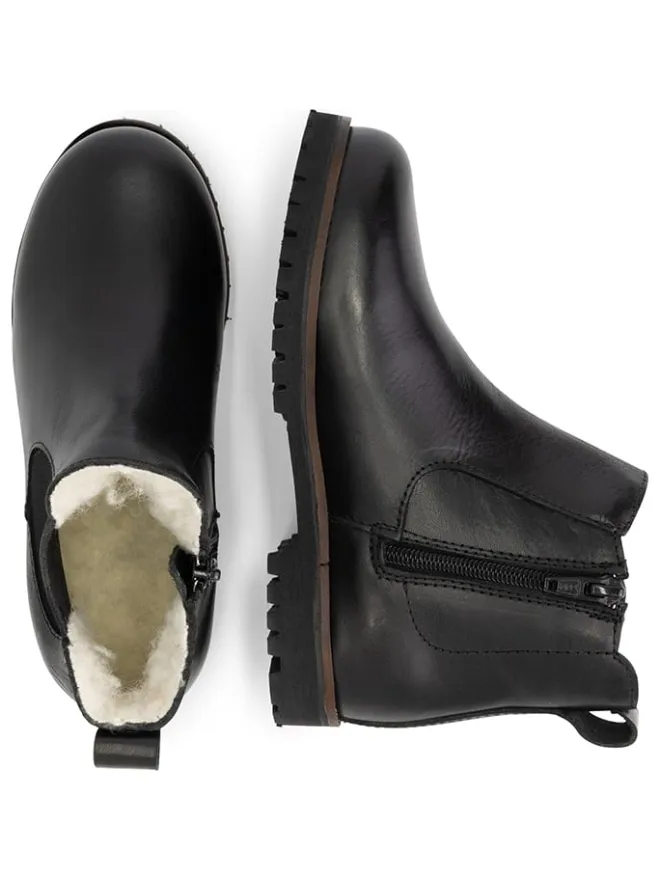 TRAVELIN' Stiefeletten·Chelsea Boots^Leder-Chelsea-Boots "Sel" in Schwarz