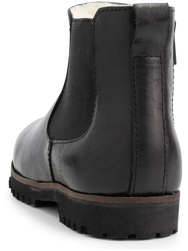 TRAVELIN' Stiefeletten·Chelsea Boots^Leder-Chelsea-Boots "Sel" in Schwarz