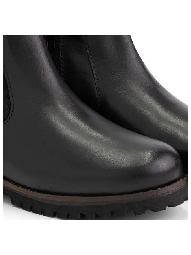 TRAVELIN' Stiefeletten·Chelsea Boots^Leder-Chelsea-Boots "Sel" in Schwarz
