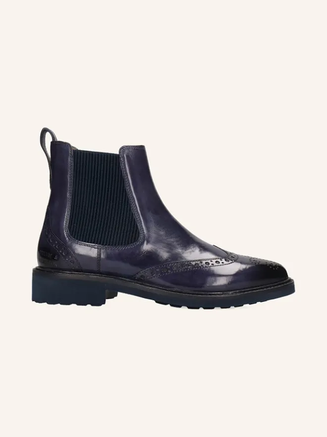 MELVIN & HAMILTON Stiefeletten^Leder-Chelsea-Boots "Selina 29" in Blau