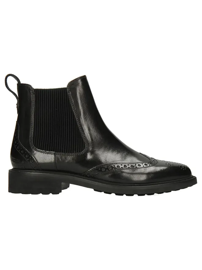 MELVIN & HAMILTON Stiefeletten^Leder-Chelsea-Boots "Selina 29" in Schwarz