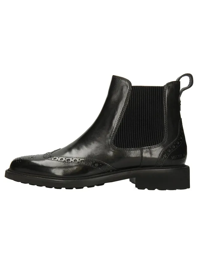 MELVIN & HAMILTON Stiefeletten^Leder-Chelsea-Boots "Selina 29" in Schwarz
