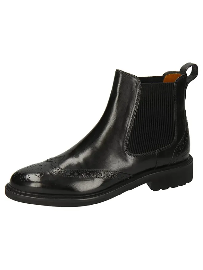 MELVIN & HAMILTON Stiefeletten^Leder-Chelsea-Boots "Selina 29" in Schwarz