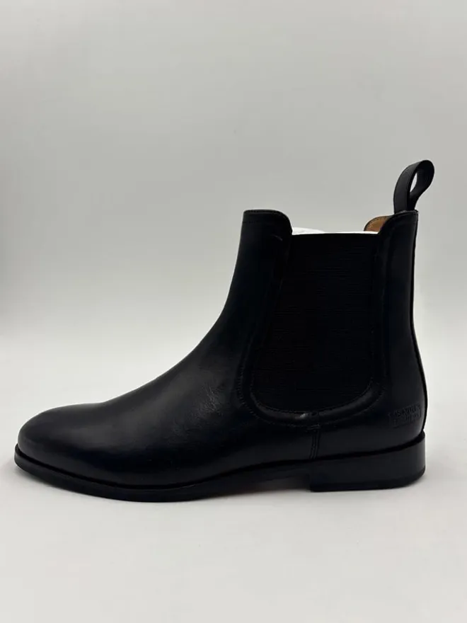 MELVIN & HAMILTON Stiefeletten^Leder-Chelsea-Boots "Susan 100" in Schwarz