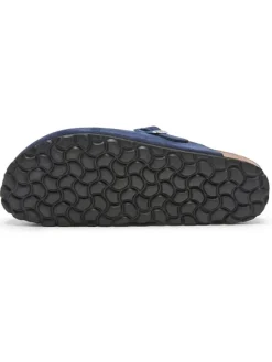 billowy Hausschuhe|Sandalen & Pantoletten^Leder-Clogs in Dunkelblau