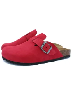 Leder-Clogs in Rot>billowy Outlet