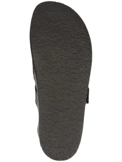 Leder-Clogs in Schwarz><noscript><img width=