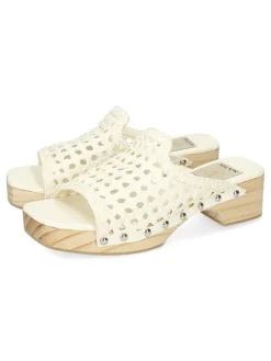 Leder-Clogs 