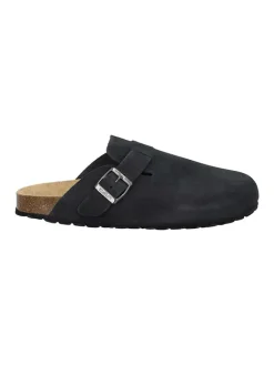 Leder-Clogs "Navarro" in Schwarz>cmp Discount